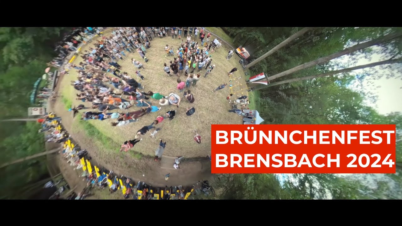 Brünnchenfest im Brensbach, 07. Juli 2024.