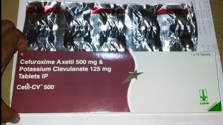 #Cetil CV 500 Tablets : Composition, Price, Uses and Side Effects..