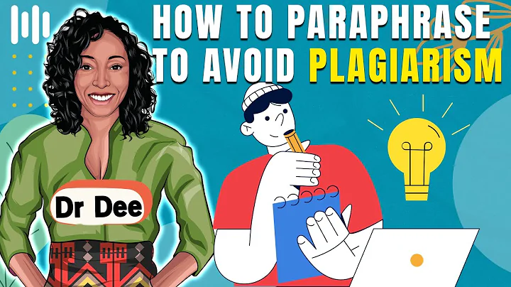 How to paraphrase to avoid plagiarism I paraphrasing techniques - DayDayNews