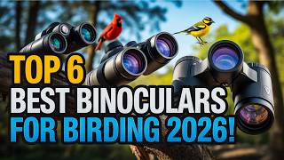 Top 6 Best Binoculars For Birding 2026!