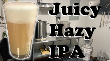 Brewing a Juicy New England IPA on Clawhammer BIAB | Grain to Glass