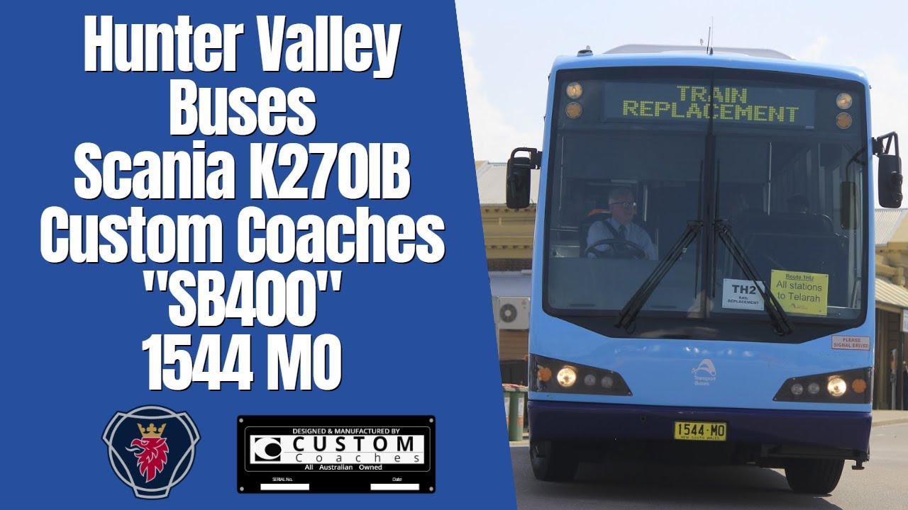 Hunter Valley Buses Scania K270IB Custom SB400 1544MO