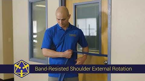 Resisted Shoulder External Rotation - Tensegrity Exercise Library