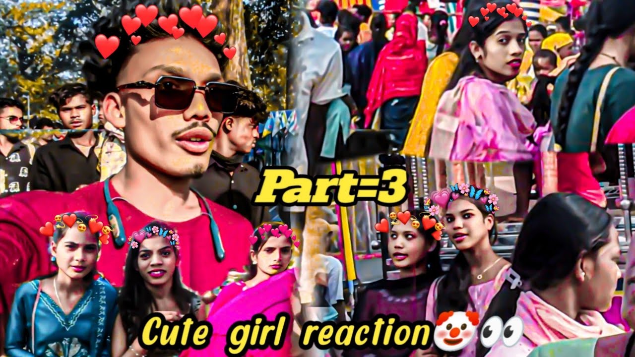 अमरावती मडंई का Part=3 Cute girl❤ reaction🤡||अमरावती मडंई 20026🤣