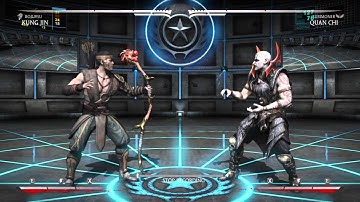 MKX Bojutsu Kung Jin 1 Bar 39% Mid Combo