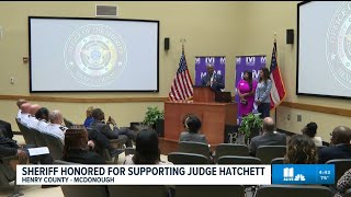 Henry County Sheriff receives award from Marsy s Law for Georgia