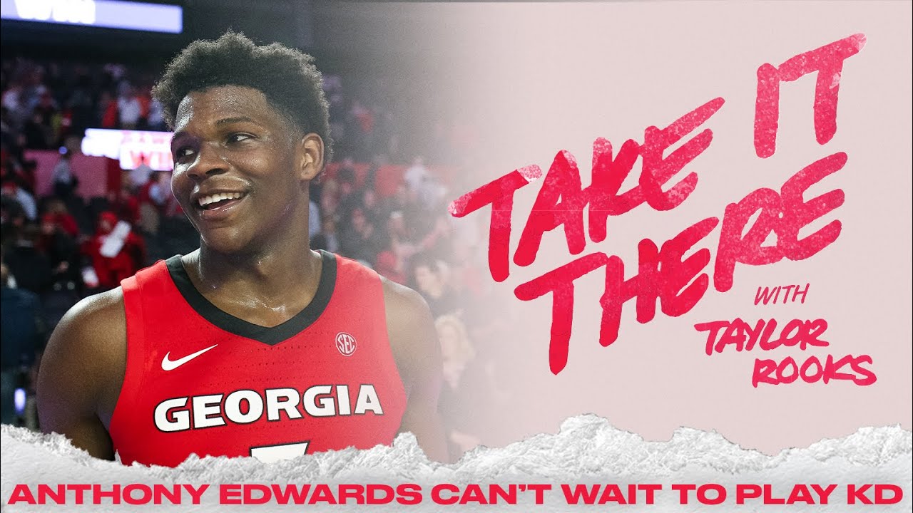 Anthony Rooks Anthony Edwards Tells Taylor Rooks He Can't Wait To Play Against Kevin ...