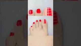 easy nail design at home❤️❤️ #naildesigns #nailart #simplenails #youtubeshorts #ytshorts #shorts
