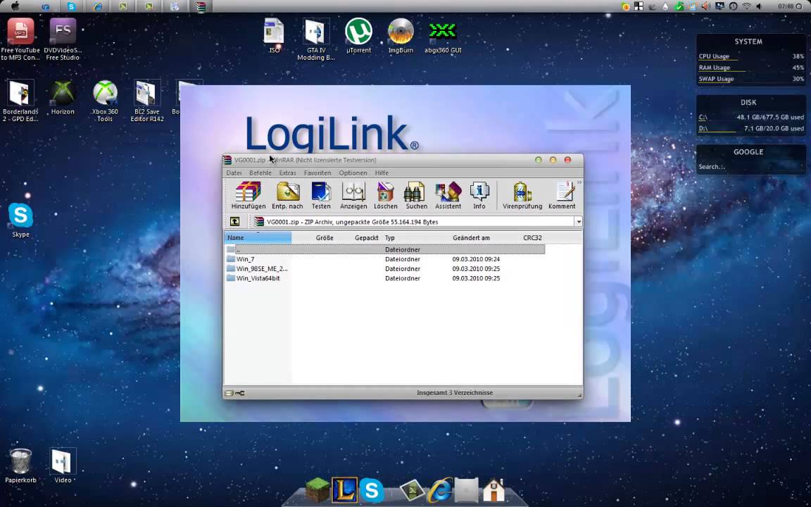 logilink drivers windows 7