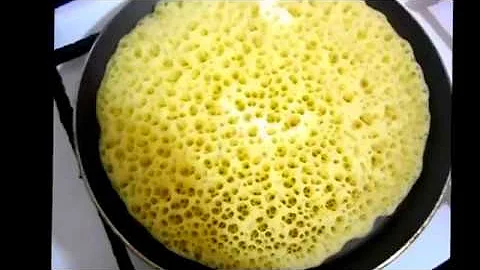 Perfect Moroccan pancakes healthy and easy vegan food البغرير بطريقة  ناجحة جدا كيجي بحال الشهدة