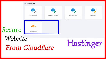 How to Secure Website On Hositinger Using Cloudflare || Website ko kaise Secure kare Cloudflare se