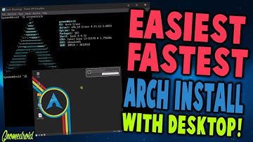 Easiest way to install Arch Linux in 2018 with Xorg and a Desktop (Gnome, XFCE, Mate) [Virtualbox]