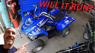 YAMAHA ATV quad hasn't started in ten years! Will it run?