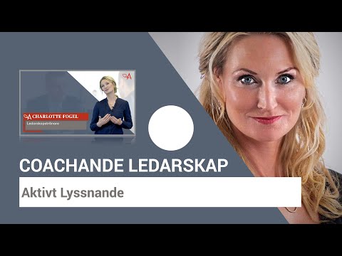 Video: Aktivt Lyssnande: Tekniker För Att Behärska Tekniken