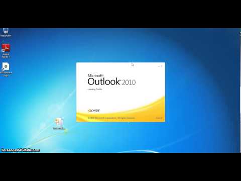 BB How to add a new email account to Outlook 2010