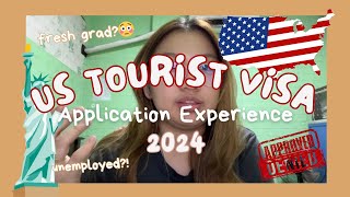 approved kahit unemployed?! US TOURIST B1/B2 VISA DIY APPLICATION EXPERIENCE | Philippines