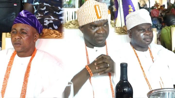 MUST WATCH OVER 50 KINGS STORM IN OBA OLOWORO OF OWORO KINGDOM AT HIS 1 YEAR CORONATION