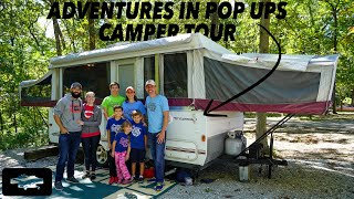 Adventures in Pop Ups Camper Tour! | 2008 Fleetwood Arcadia Pop Up Camper by It's Poppin' - Pop Up Camping 9,784 views 2 years ago 10 minutes, 27 seconds