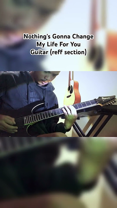 Nothing's Gonna Change My Love For You (short video guitar reff section) #georgebenson