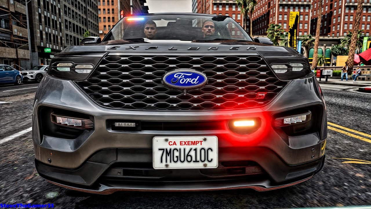 City Patrol|| GTA 5 Mod Lspdfr|| #lspdfr #stevethegamer55