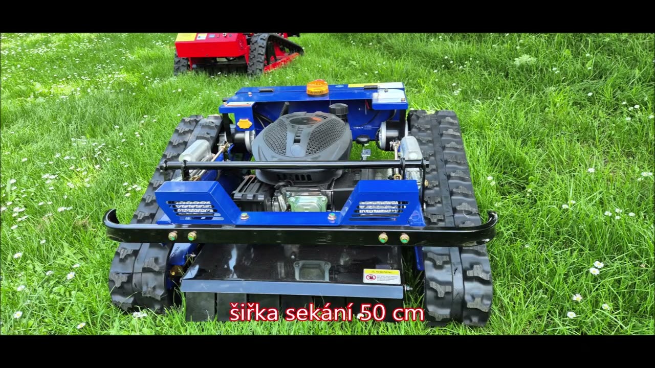 AWY 550 seznamte se s popisem funkcemi a výbavou svahové sekačky AWY 550