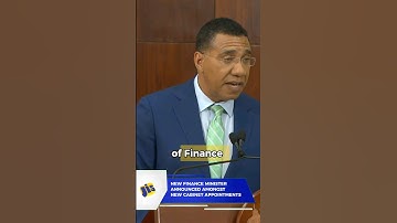 Prime Minister Andrew Holness announced new cabinet appointments (30.10.24) PT 1 #jis #goverment