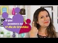 O QUE ACONTECE NO PRIMEIRO DIA DE GRAVIDEZ | Monica Romeiro