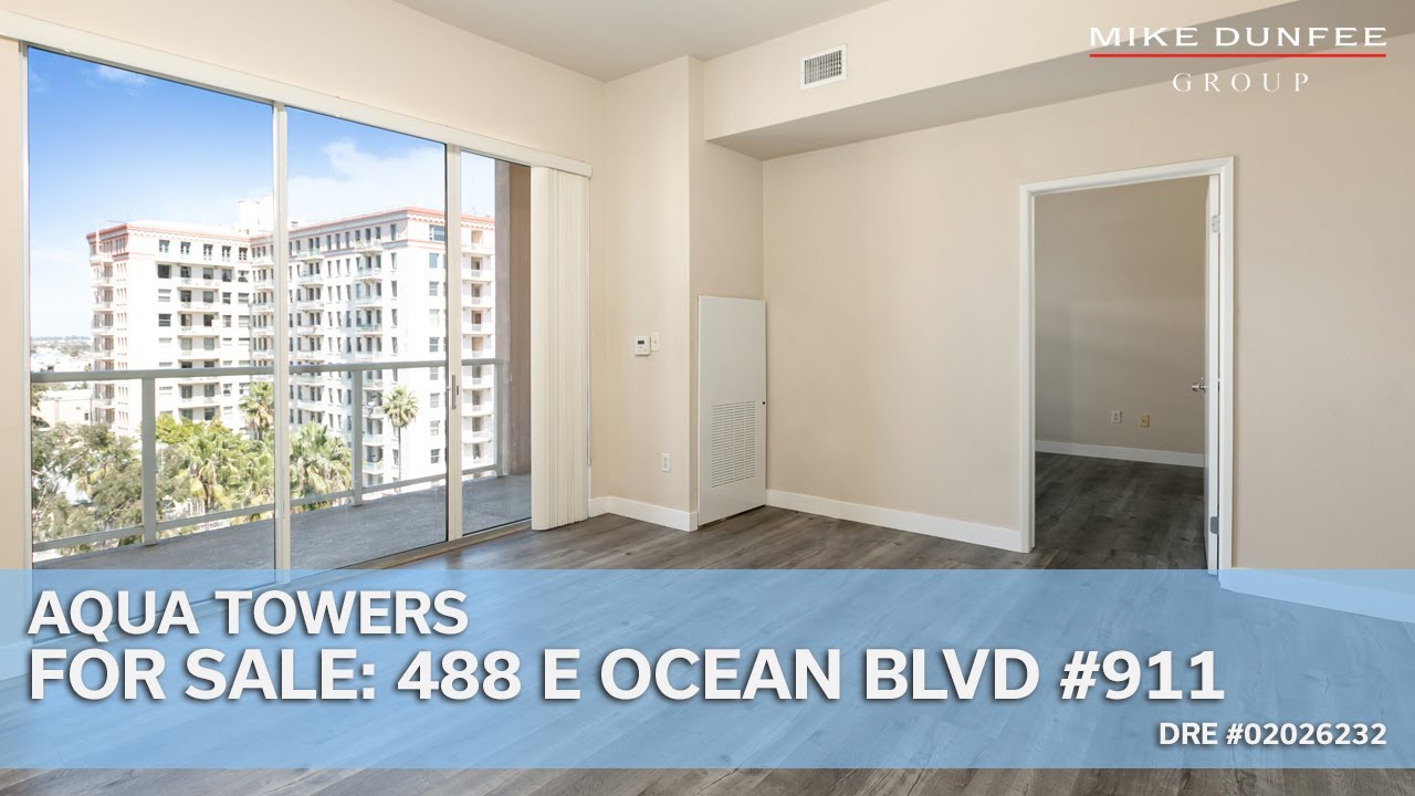Long Beach Condo for Sale 488 E Ocean Blvd Unit 911 YouTube