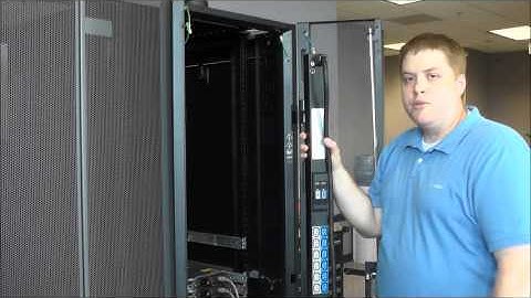 How to Install an Enlogic EN-series PDU into an APC Rack