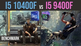 intel i5 10400f vs intel i5 9400f test in 8 games