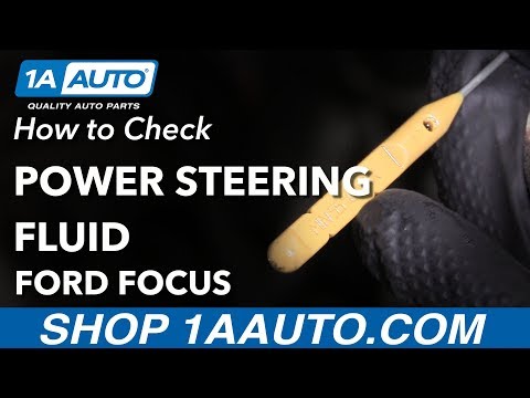 How to Check Transmission Fluid 00-04 Ford Focus