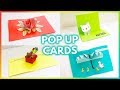 5 Simple and Easy Pop Up Card Tutorials