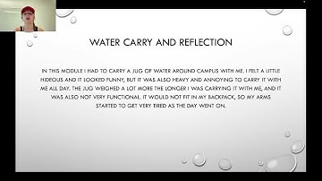 Water Portfolio BE170A1