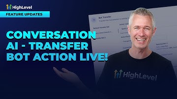 Conversation AI   Transfer Bot Action Live!