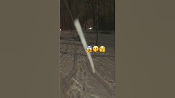 AWFUL SLEDDING CRASH!! 😱🛷😱 #shorts #winter #explore #viral