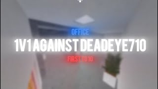 1V1 against DeadEye710 | jailbird | #jailbird #roblox #1v1