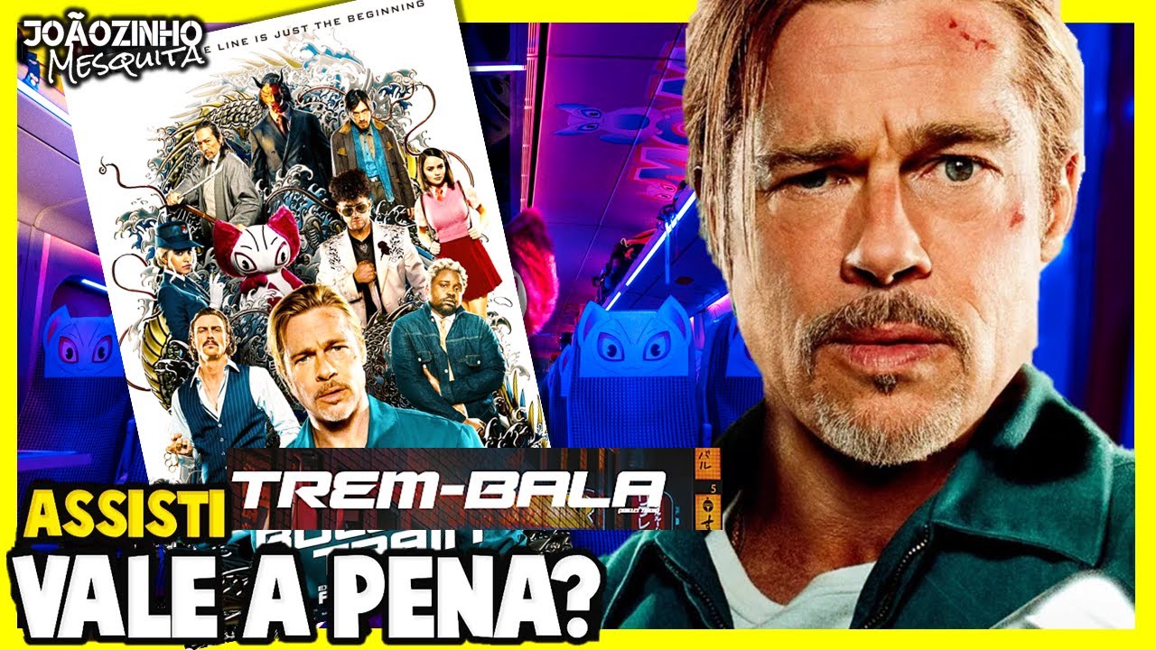 Trem-Bala: Vale a pena assistir o novo filme de Brad Pitt? Nota do