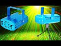 Canho laser  jogo de luz led projetor raios hologrfico com efeitos strobo pisca pontilhados xg09