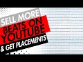 Selling Beats Online on YouTube +How To Get Beat Placements!