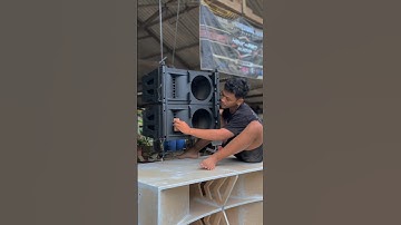 Line Array 110 custom by Henk Pro Audio #1kebumencustomboxcnc
