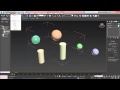3ds Max для начинающих урок 5 ( группировка объектов )