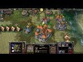 Warcraft 3 Reforged Beta Gameplay, Human 3v3 [Updated Graphics]