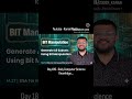 Generate all the subsets using bit Manipulation #shorts #ytshorts #bitManipulation #bitMasking #dsa