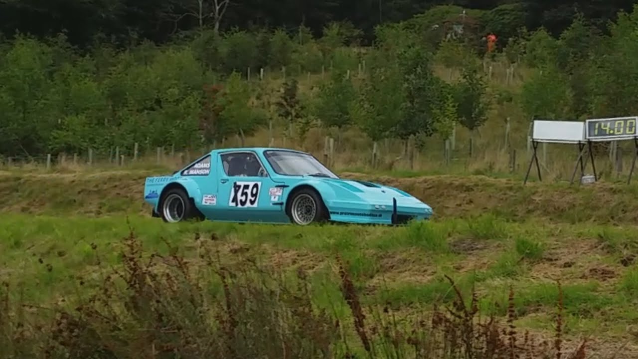 2014 Fintry hillclimb . Clan Crusader - Rod Manson - gsx-r 1000 K1 engine
