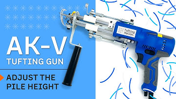 New AK-V Tufting Gun