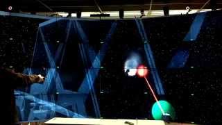 'Starfighter' Interaction Test in CAVE2™