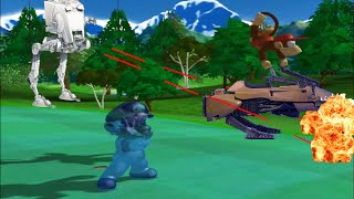 Shadow Mario VS The Aces 4: VS Diddy Kong