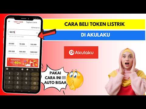 Cara Beli Token Listrik di Akulaku