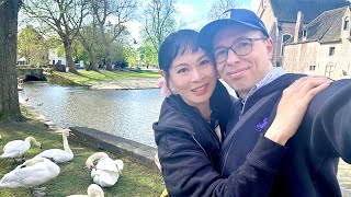 Vlog Voyage à Bruges 4 : Lac & cygnes 🦢 Pont du lac d'amour Minnewater & contemplation des oiseaux