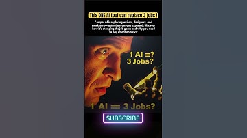 "This AI Replaces 3 Jobs at ONCE – Are You Next?"#shorts #airevolution #aitools